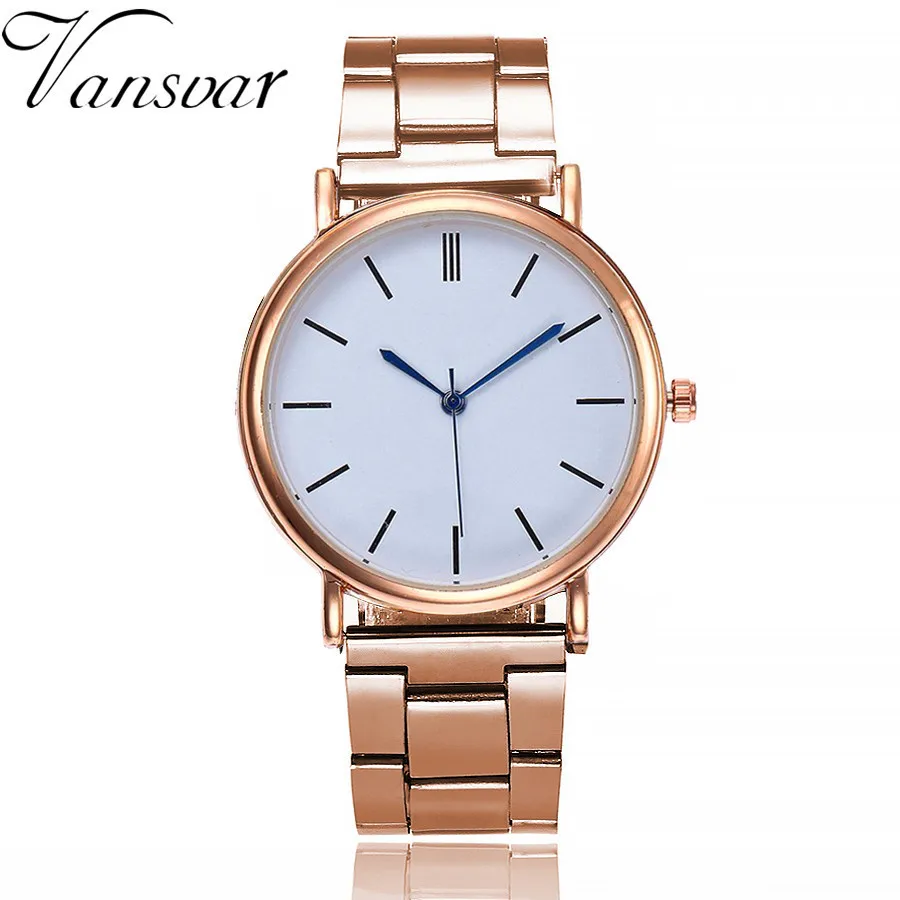 

Vansvar Brand Fashion Women Stainless Steel Watch Casual Luxury Ladies Quartz Watch Relogio Feminino Dropshipping