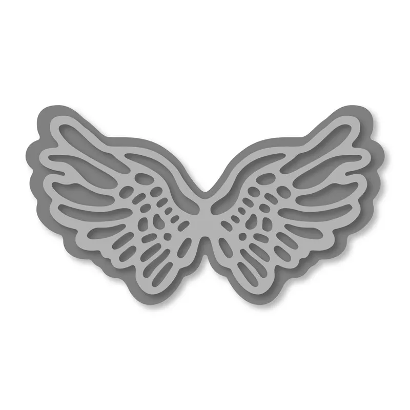 

Ufurty Metal Cutting Dies Angel Wings for DIY Scrapbooking Embossing Paper Cards Making Crafts Supplies Newest 2019