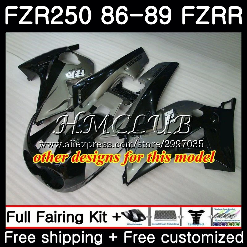 Корпус для YAMAHA fzrr завод синий FZR 250R FZR 250 1986 1987 1988 1989 1HC. 7 FZR250RR FZR250R FZR-250 FZR250 86 87 88 89 обтекатель