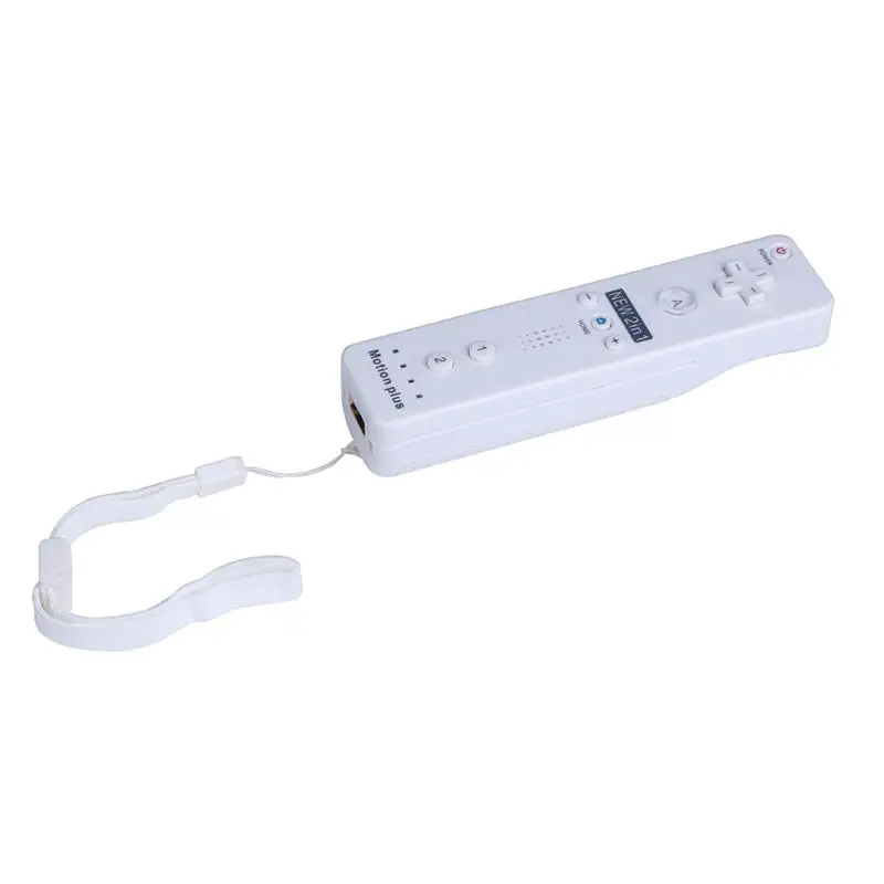 

Mutil-function Wireless Games Remote Controller for Wii Built in Motion Plus Nunchuck for Nintendo with Silicone Soft Case