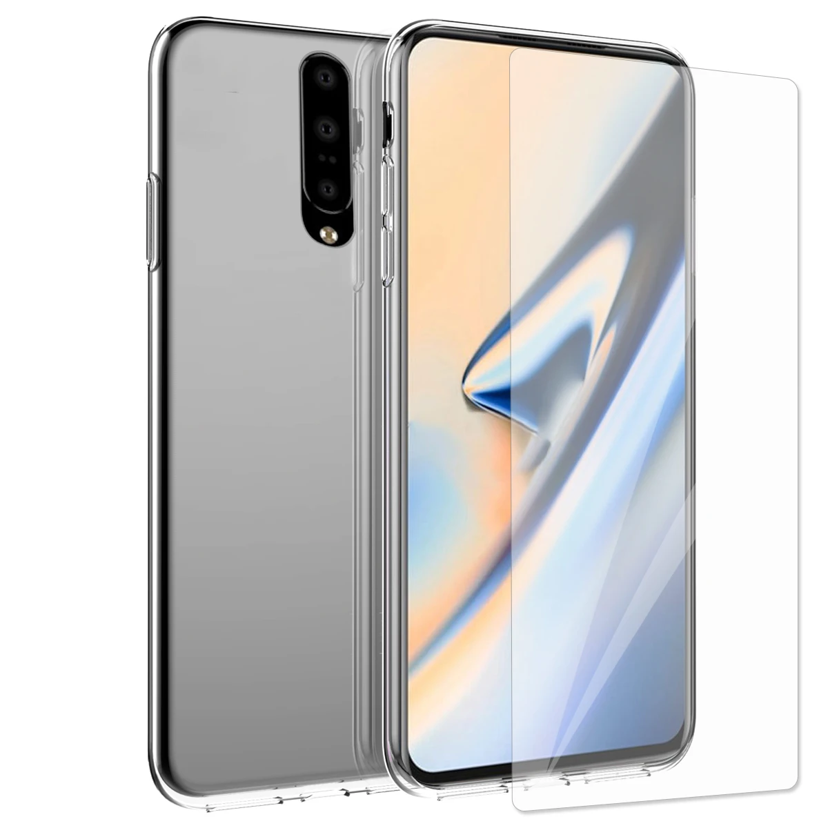 

For OnePlus 7 7 Pro Case Soft Silicone Slim TPU Transparent Back Cover For Oneplus 7 Pro One Plus 7 Case Shockproof Funda Clear