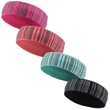 Влагоотводящая Нескользящая головная повязка фитнес велосипедная отражающая лента Удобная лента для волос при занятиях йогой стильная и красивая