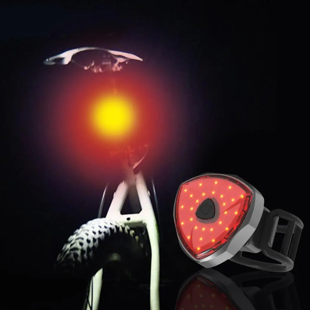 Excellent Bicycle Lights USB Charge Gravity Sensor Intelligent Brake Bicycle Riding Taillight Bike Rear Light Lamp 1