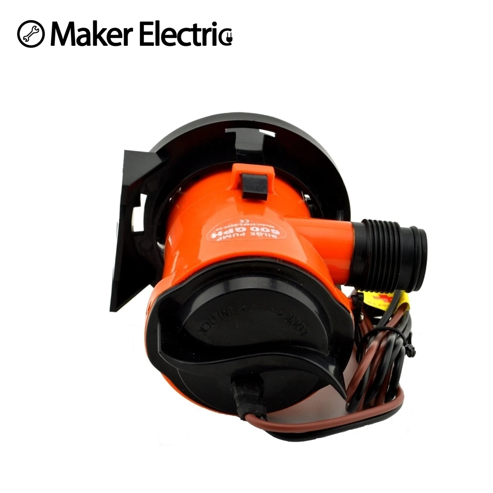 Погружной насос с шлангом 3/4 дюйма 12 В 2 а/3 а/350 А|submersible pump|bilge pump12v bilge pump |