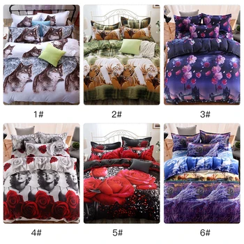 

Home Textiles 3D Bedding Set Bedclothes include Duvet Cover Bed Sheet Pillowcase Comforter Bedding Sets Adult Kids Bed Linen