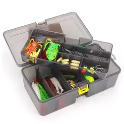 Пластиковые рыболовные снасти рыболовные приманки Крючки Набор Box Multifunctional Lure Kit аксессуары Чехлы