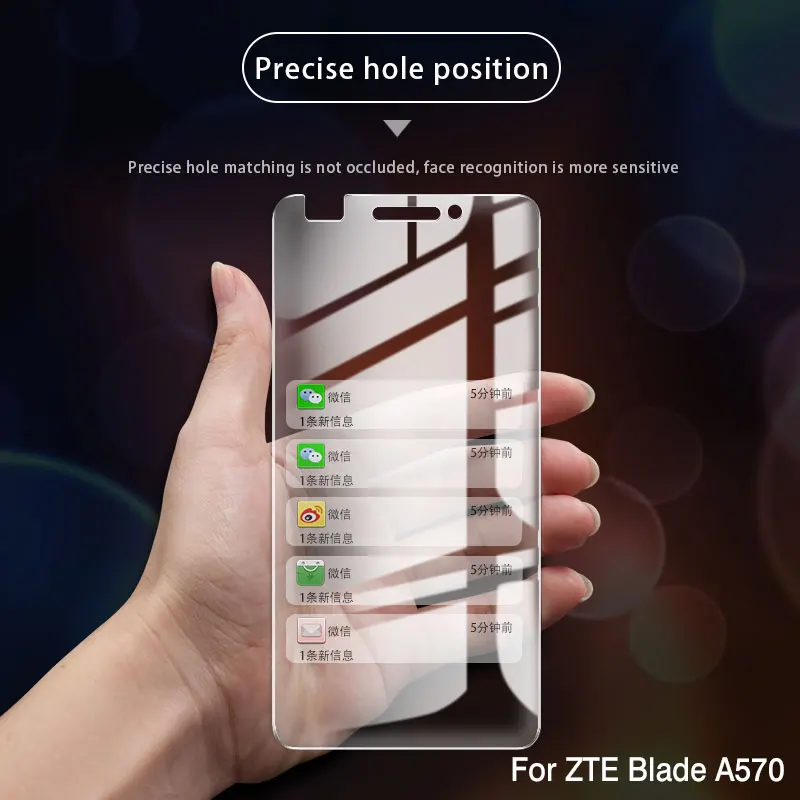 JRZ для ZTE Blade A570 защита экрана телефона ультратонкая пленка A452 A510 Прозрачная