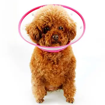 

1PC Transparent Dog Cat Protection Cover Wound Healing Cone Protective Pet Medical Collar Smart Cone Prevent Bite S/M/L/XL