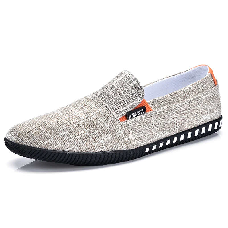 

2019 New Spring and Summer Fashion Light Nature Flax Walking Men Shoes Non Slip Comfortable Breathable Sneakers