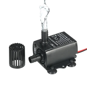 

280L/H DC 12V 5W Solar Pump Ultra-quiet Mini Brushless Water Pump Aquarium Circulating Waterproof Submersible Fountain