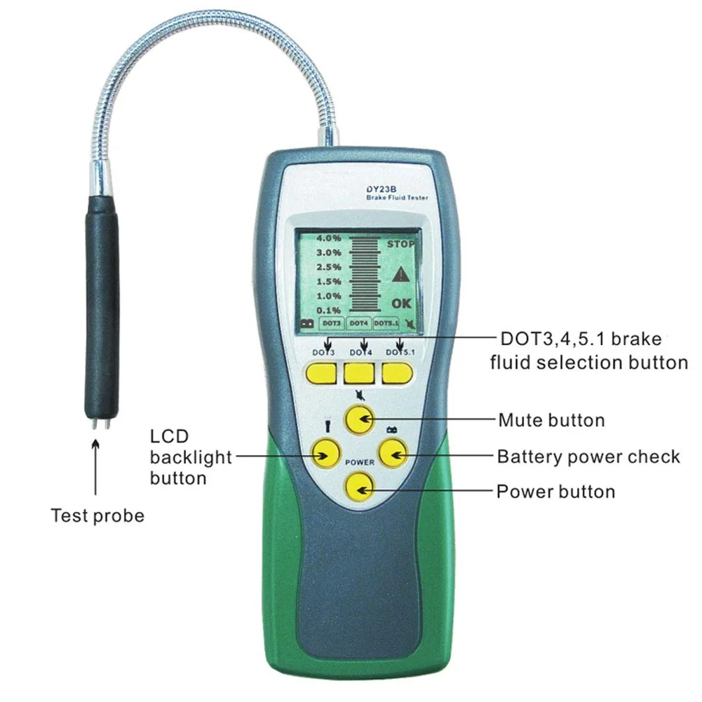 Öl Inspektion Diagnose Werkzeug Feuchtigkeit Niveau Präzise Detektor Goose Neck Sonde Auto Brems Flüssigkeit Tester Tragbare Automotive Öl Inspektion Diagnose Werkzeug Feuchtigkeit Niveau Präzise Detektor Goose Neck Sonde Auto Brems Flüssigkeit Tester Tragbare Automotive