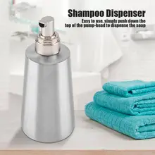 350 мл Нержавеющая сталь мыла бутылочка для шампуня в ванную мыло контейнер Кухня жидкость для мытья посуды дозатор для жидкого мыла