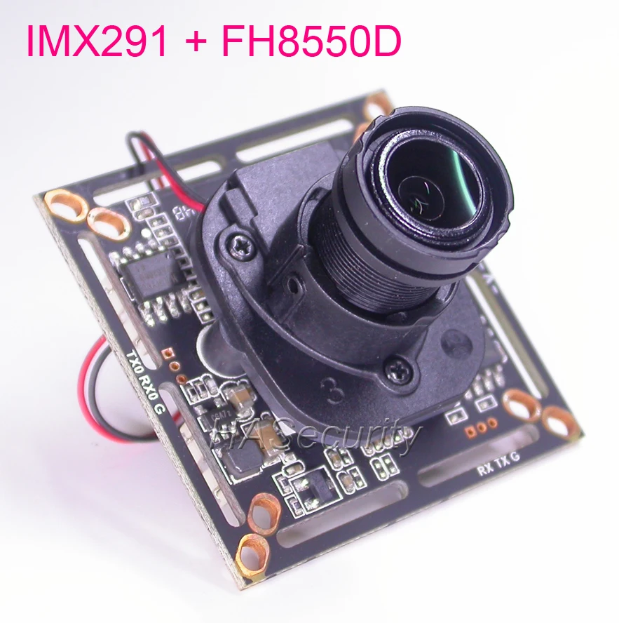 

AHD-H / CVBS 1/2.8" Sony STARVIS CMOS IMX291 CMOS + FH8550D CCTV camera PCB board module +OSD cable +IRC +M12 LENs (UTC)