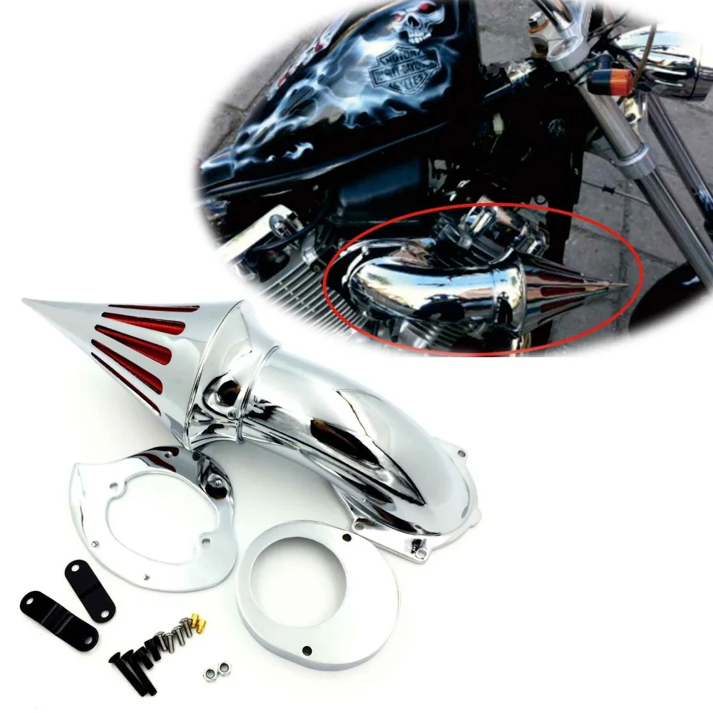 Для 1986 2012 Yamaha Vstar V Star v star 650 комплект воздушных фильтров с шипами K & N алюминиевые