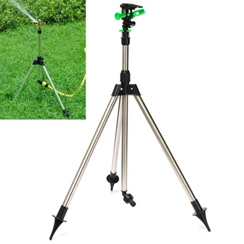 

Sprayers Tripod Impulse Sprinkler Pulsating Telescopic Watering Lawn Yard and Garden Watering Irrigation