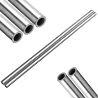 צינור צינור כלי OD 8mm 6 מ"מ ID אורך 1pc / 2pcs כסף 304 צינור נימי נירוסטה 250mm עבור כלי ציוד ריתוך (1)