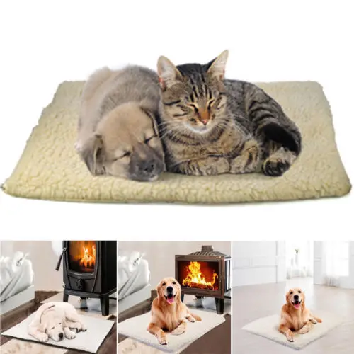 Pet Bed For Dog Cat Crate Mat Soft Warm Pad Liner Home Indoor Pet Bed For Dog Cat Crate Mat Soft Warm Pad Liner Home Indoor Outdoor Warmer