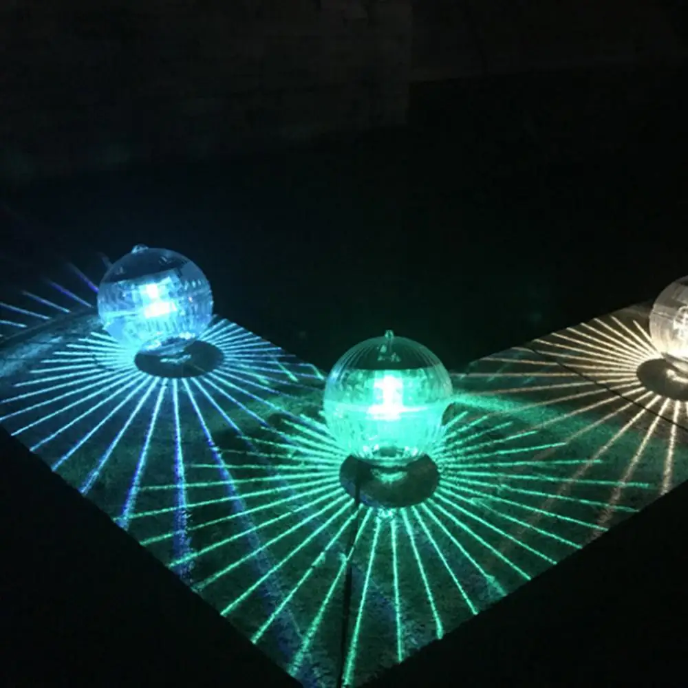 

Lamp Solar-Powered Energy Floatable Outdoor Colorful Gradient Changing Waterproof Swimming Pool Light Pool Decoration Lamp