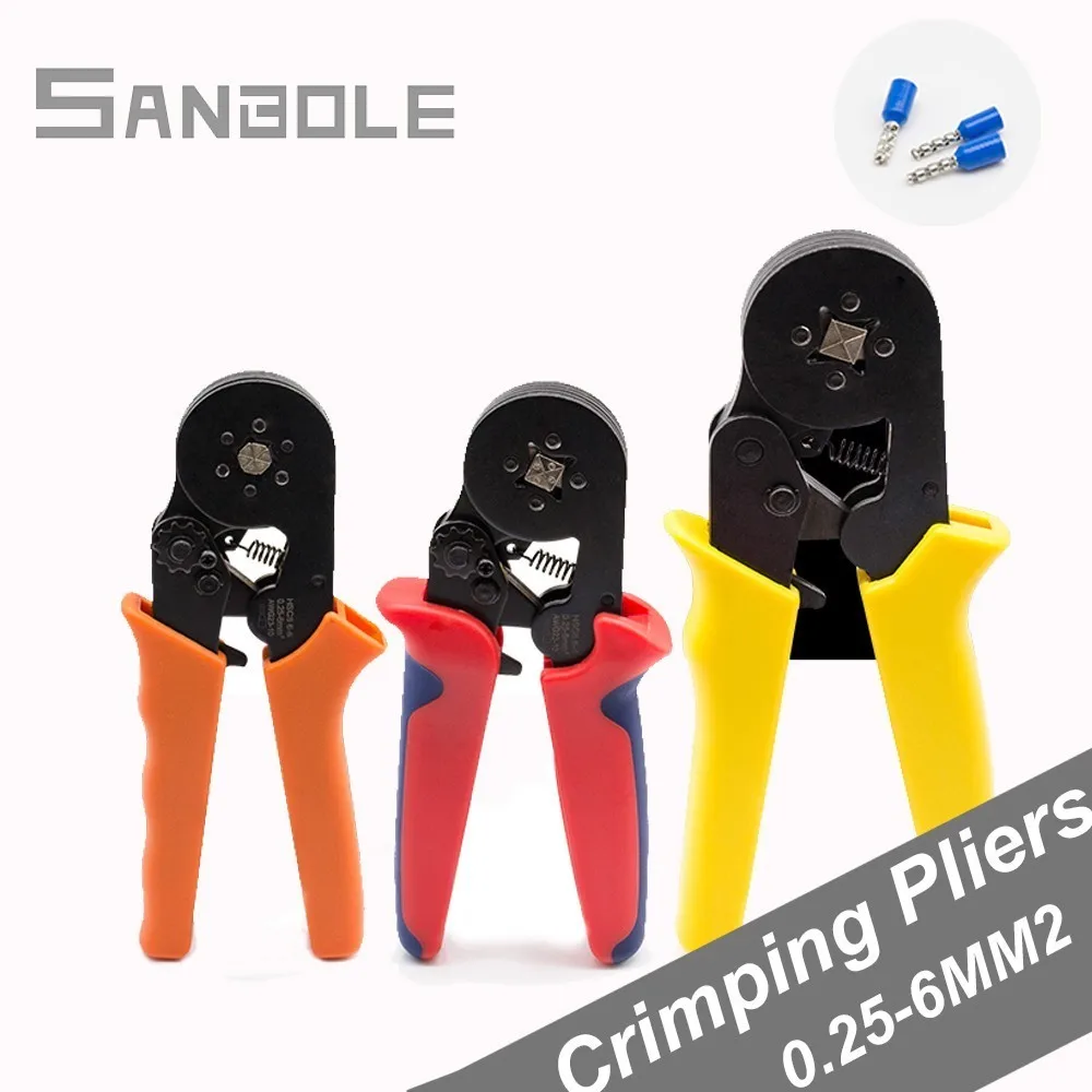 

Crimping Plier Wire Clamp Terminal Multi-function Pliers Crimp Electrician Tool Manual Operation Small-sized 0.25-6mm2