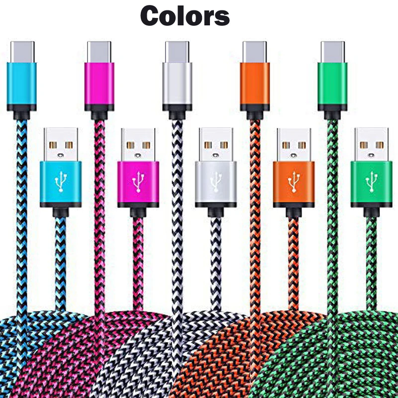 MUSTTRUE 2.4A USB C кабель провод для быстрого заряда 1 м 2 3 Tipo xiaomi redmi note 7 type c зарядное