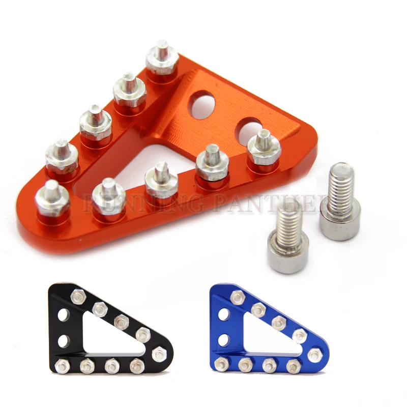

CNC Aluminum Rear Brake Pedal Step Plate Tip For KTM SX SXF EXC EXCF XCF XCW XC 125 150 250 300 350 450 500 2017 2018