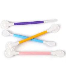 Полезные 4 шт./компл., наборы ножей для вырезания помадки, сахарная игла, инструмент для выпечки тортов, кухонный инструмент для выпечки, 4 цвета