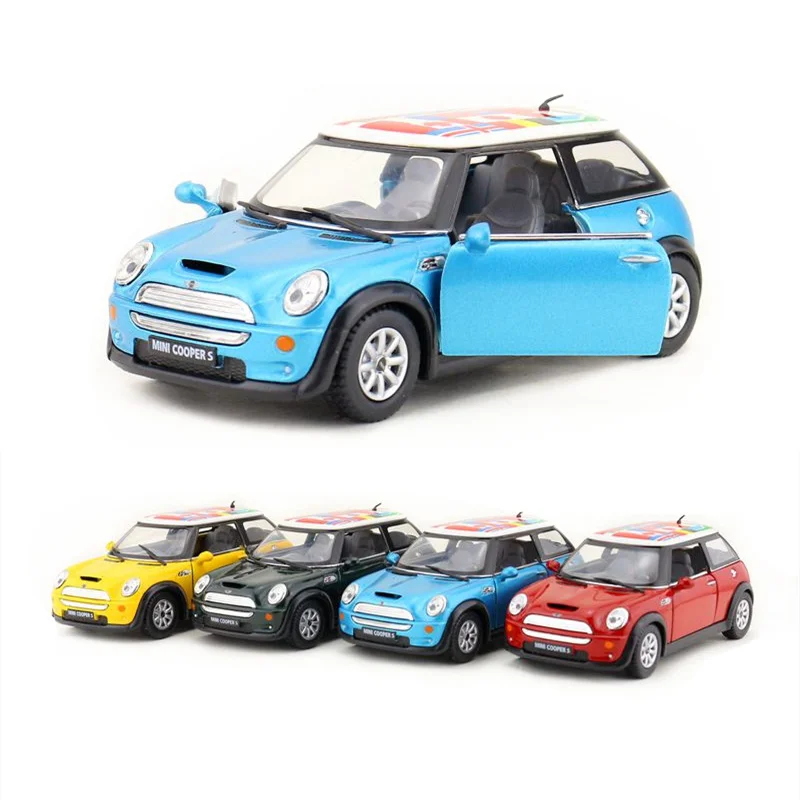 

Free Shipping/KiNSMART Toy/Diecast Model/1:28 Scale/Mini Cooper S International/Pull Back Car/Educational Collection/Gift/Kid