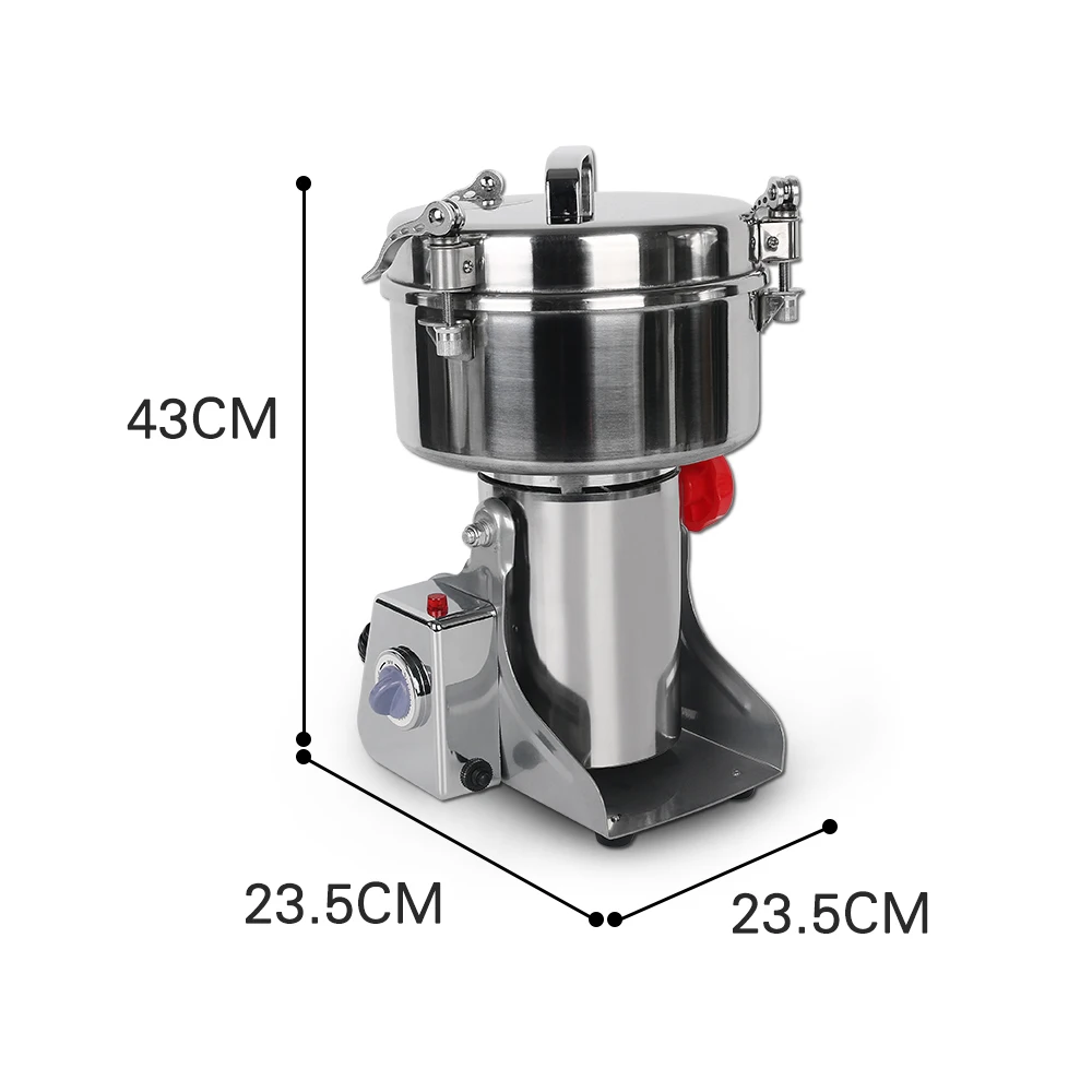 ITOP Multifunction Pulverizer Machine 500g Electric Food Grain Grinder Chopper Soybean Corn Herb Automatic Milling Pulverizer ITOP Multifunction Pulverizer Machine 500g Electric Food Grain Grinder Chopper Soybean Corn Herb Automatic Milling Pulverizer