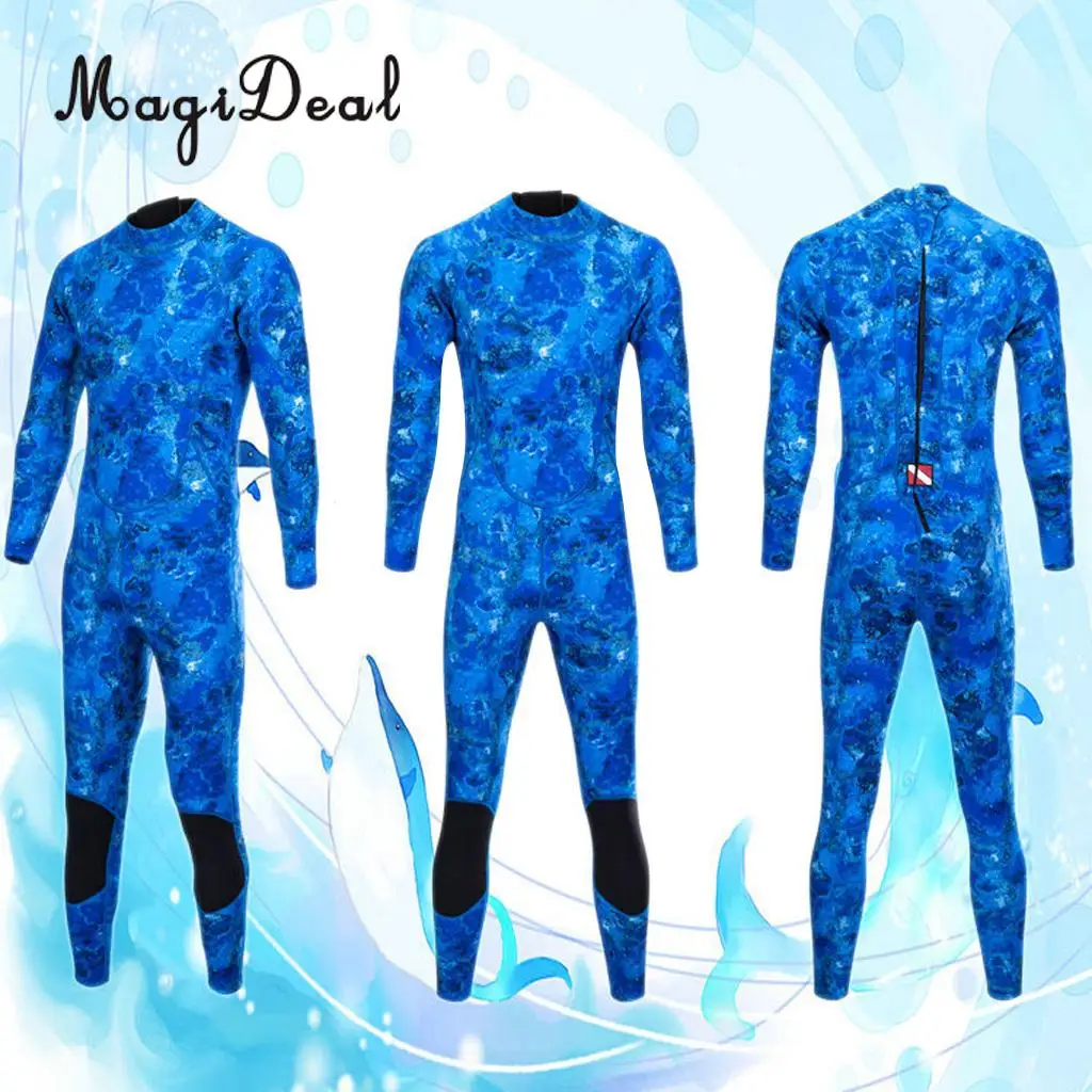 

Professional 3mm Neoprene Men's Wetsuit Scuba Diving Surfing Swimming Kayak Bodyboard Spearfishing Warm Full Suit Swimwear S-XXL