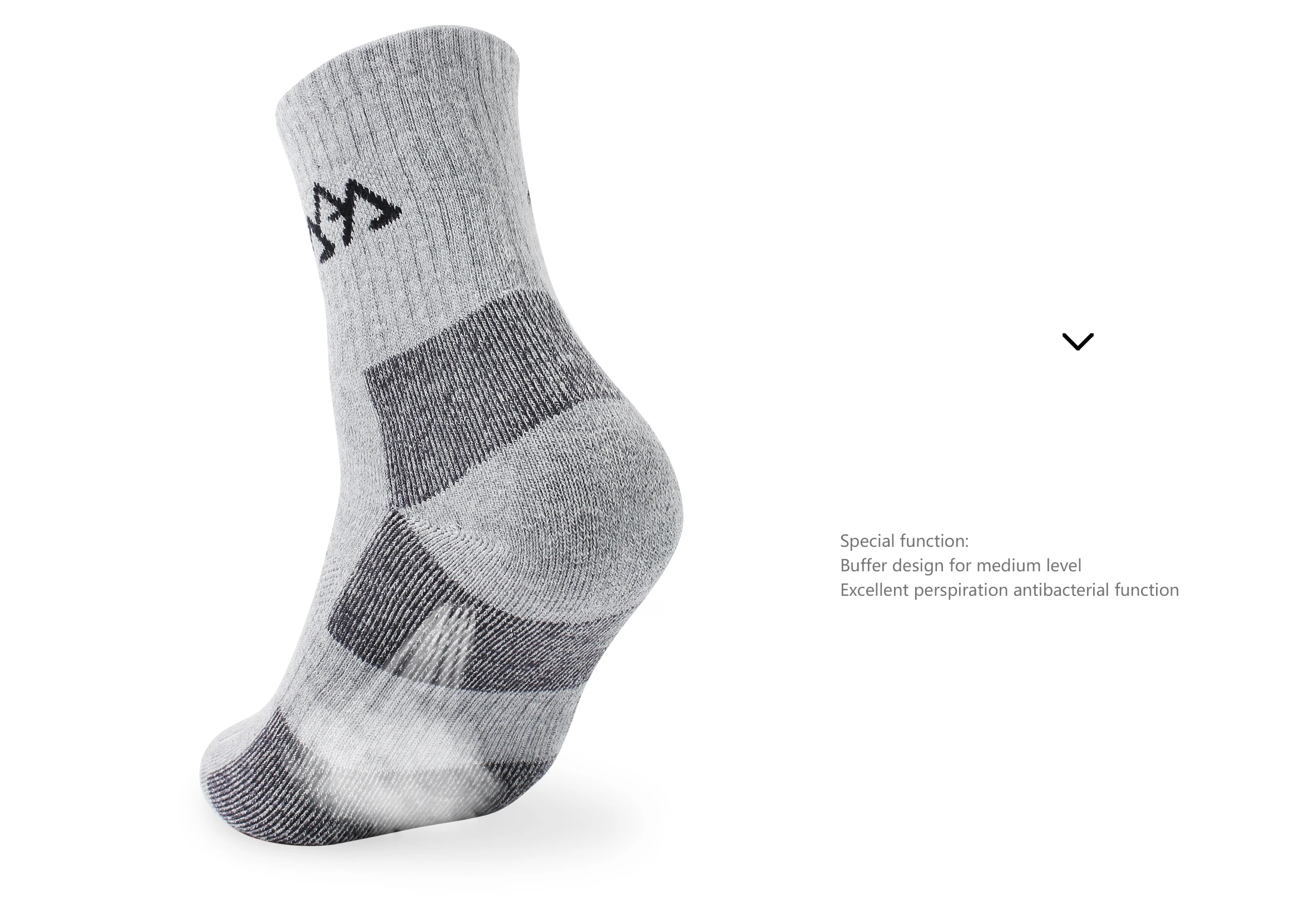 SANTO Men Quick Drying Camping Trekking Socks Outdoor Sports Socks For Hiking Cycling Thicken 3 Colors mens socks