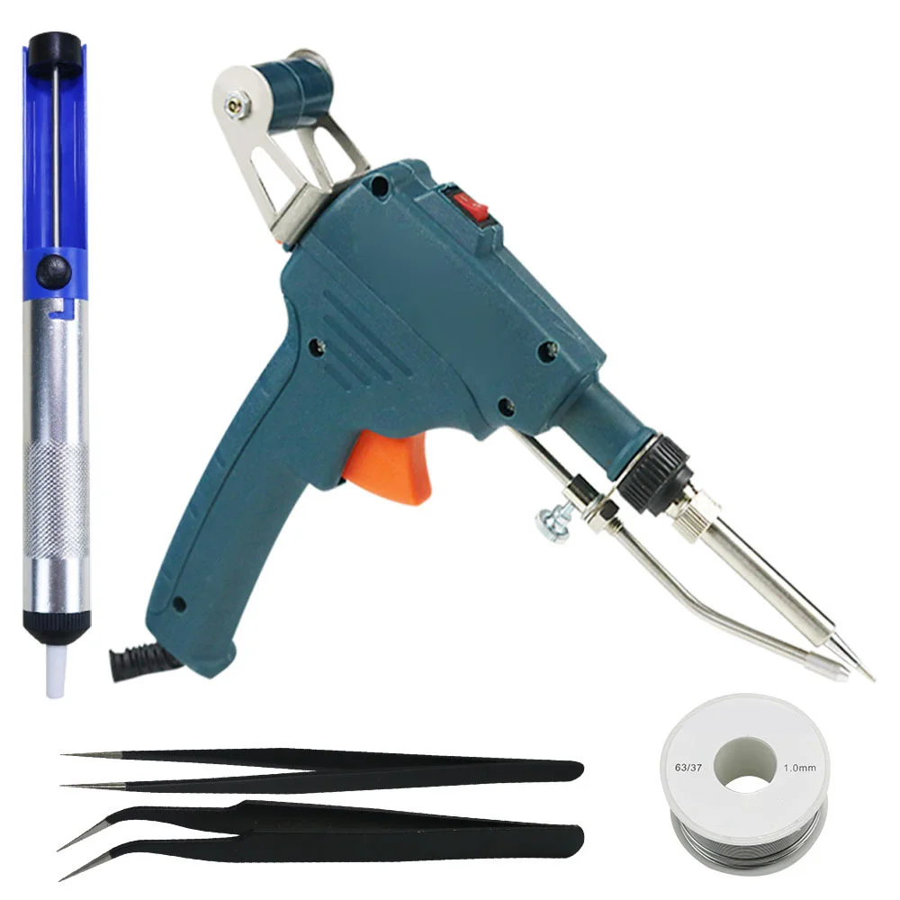 

110V 60W Auto Welding Electric Soldering Iron Temperature Gun Solder Tool Kit