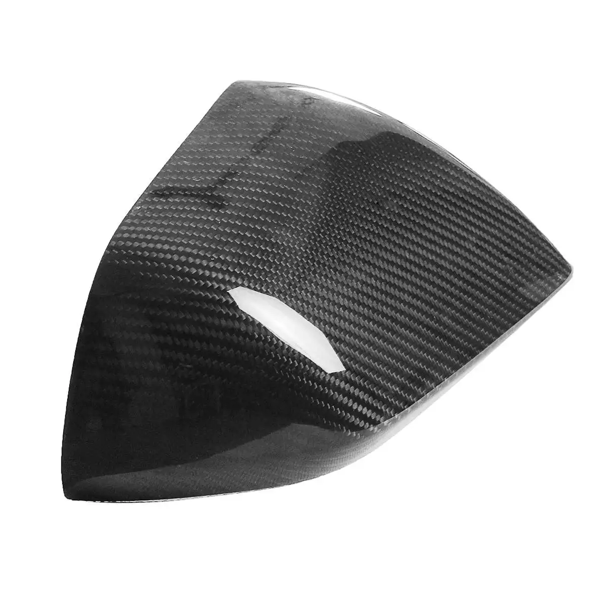  Autoleader Carbon Fiber Side Mirror Covers caps Replacement Shell for Ford for Mustang GT 2015-2017 - 32954625666