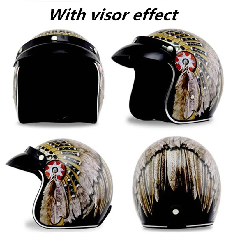 

Adult Harley Helmets For Motorcycle Retro Half Cruise Helmet Prince Motorcycle casco Vintage Motorcycle Moto