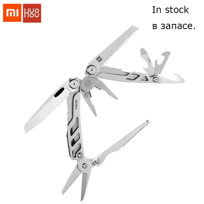 

Xiaomi Huohou Multi-function Folding Knife Bottle Opener Screwdriver / Pliers Stainless Steel Army Knives Hunting Outdoor Campin
