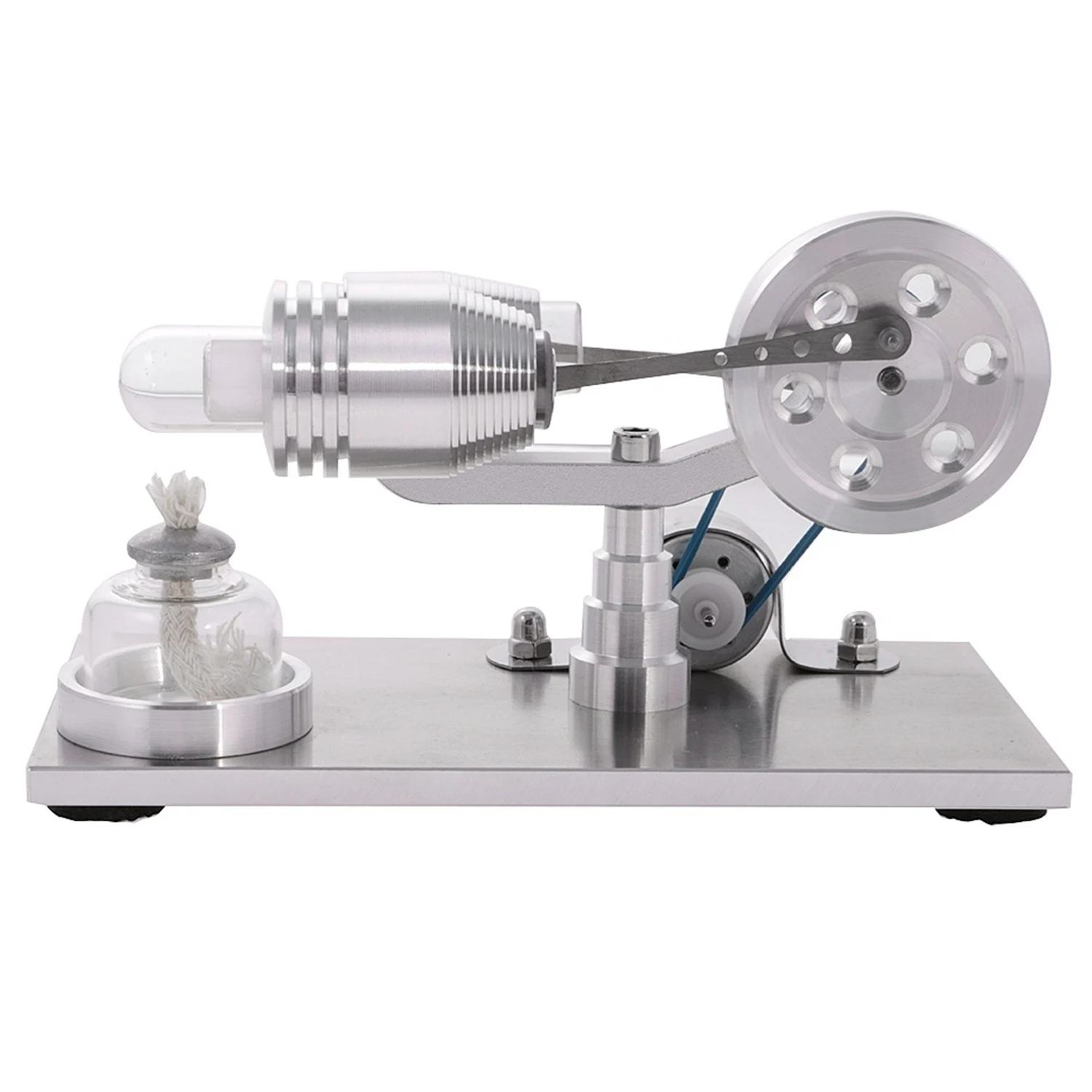 

Hot Air Stirling Engine Model Physical Motor Power Generator Educational Science Experimental Toys