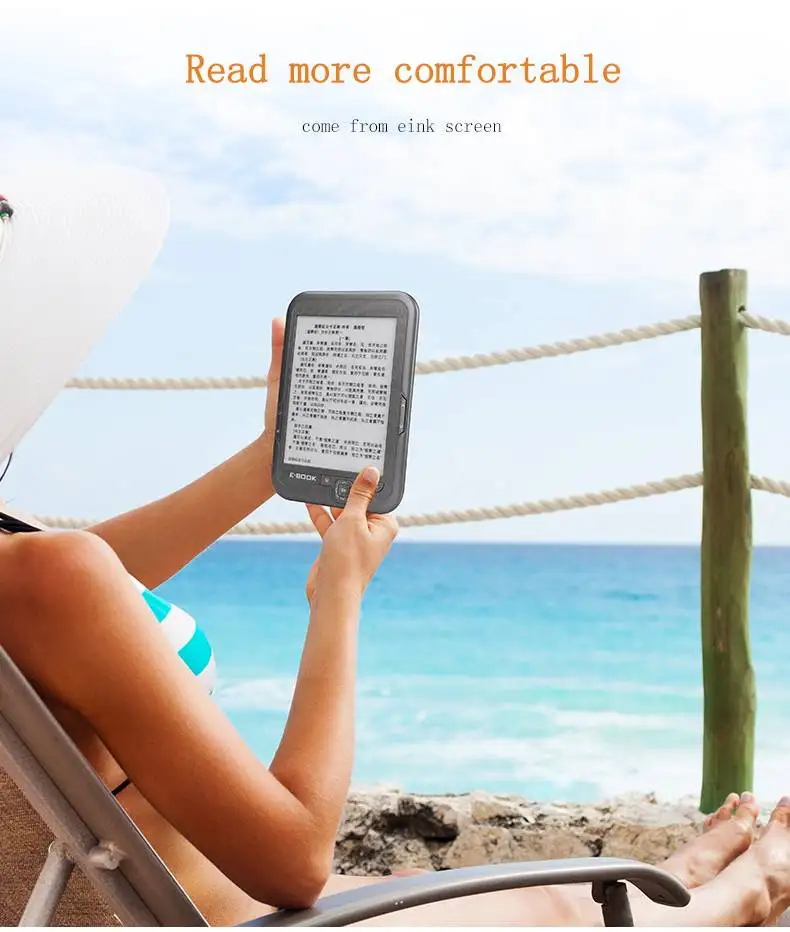 Черный рекламный 600*800 6inche ink displayereader электронная книга 16 Гб pocketbook ebooker
