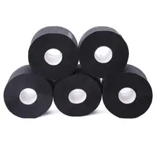 5 рулонов шеек крышка рулон бумаги Профессиональный парикмахерский инструмент черный бумага
