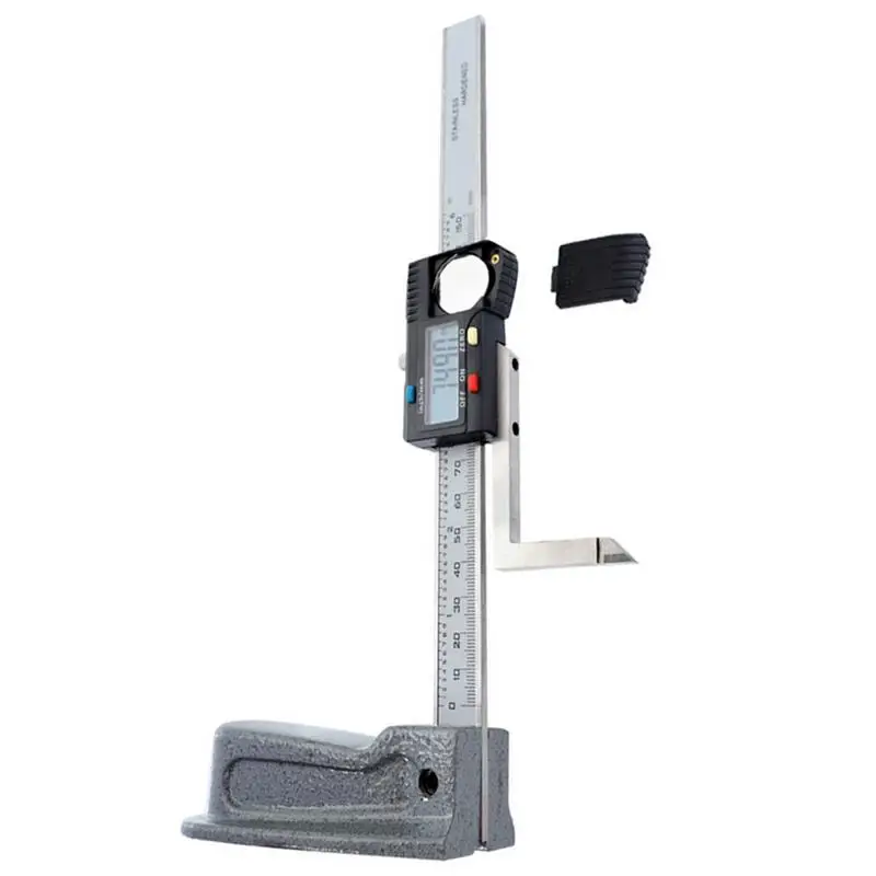 

Mini Digital Height Gauge 0-150mm/6" Electronic Stainless Steel Calipers Measuring Tools With Metal Base
