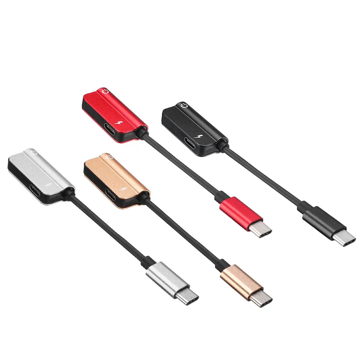 

USB C to Jack 3.5 Type C Cable Adapter For Huawei P20 Pro Xiaomi Mi 6 8 Note3 Mix USB Type C 3.5mm AUX Earphone Converter