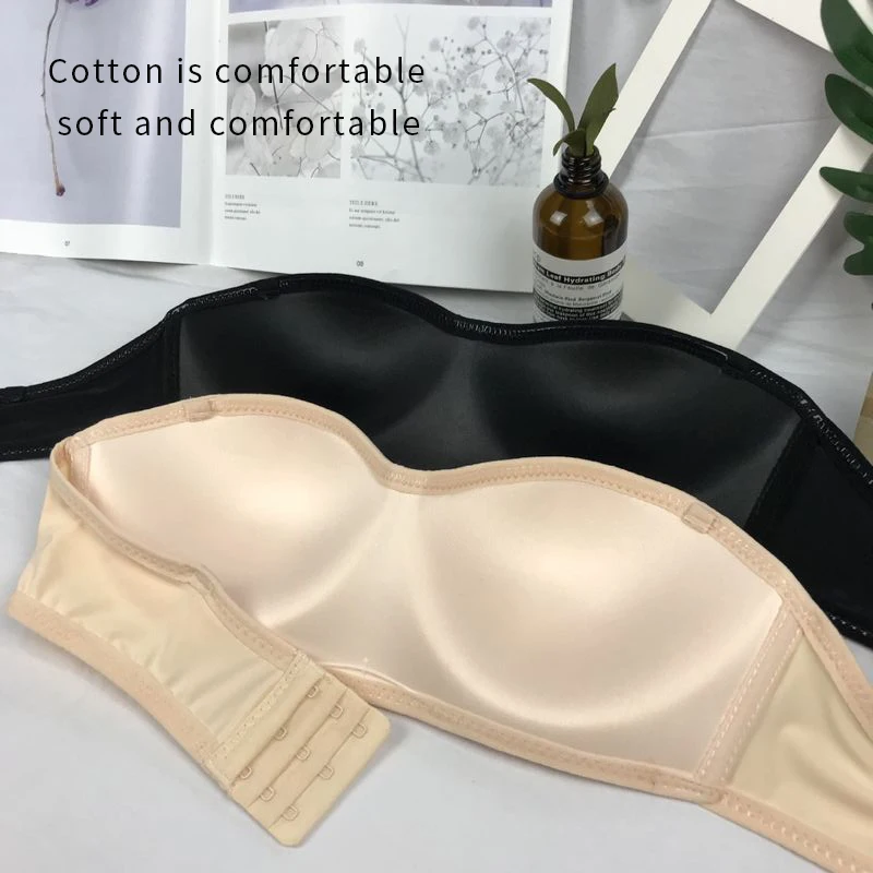 Невидимый бюстгальтер пуш ап soutien gorge femme bh беспроводной бесшовный без бретелек sans