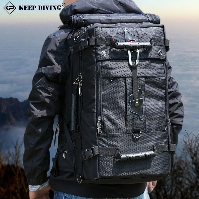 Japan Square Bag Hiking Travel Multifunction City Backpack Tactical