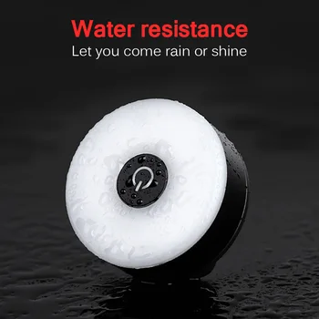 

USB Charging Bike Taillight Night Warning Light Helmet Light Back Clip Design Car Accessories Five Modes Of Luminescence