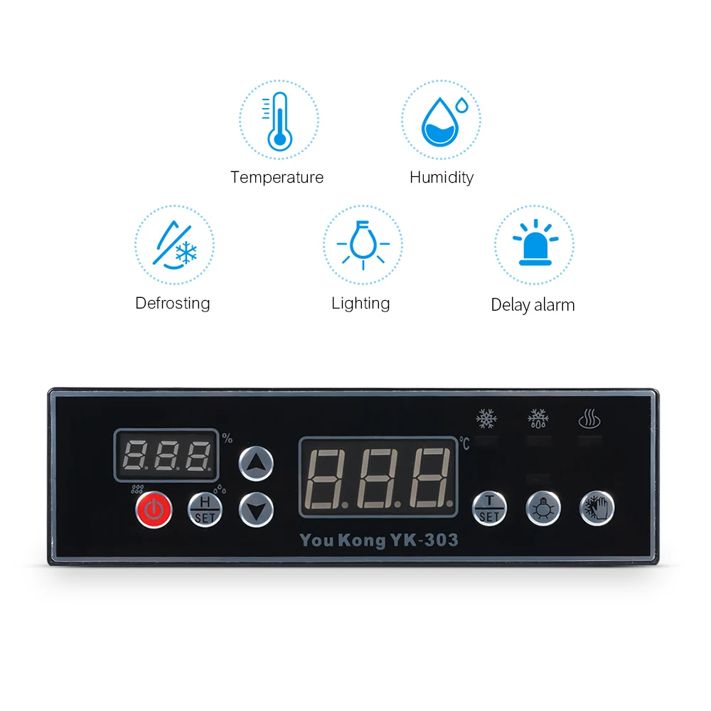 

YouKong YK-303 Temperature and Humidity Controller with Humidity Defrosting Control