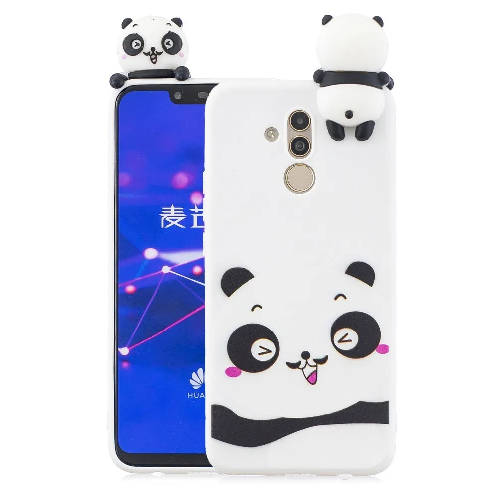 3D Diy Cartoon Animal Phone Case For Xiaomi Mi A1 A2 5X 6X F1 Redmi Note 4 4X 5A 5Plus 6 6A Pro S2 Panda Pig Duck Cat Back Cover