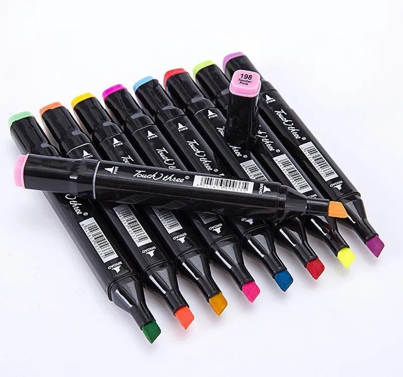 

Double-headed alcohol Oily Marker Pen Nib Student painting Art school Horticultural Landscape Design