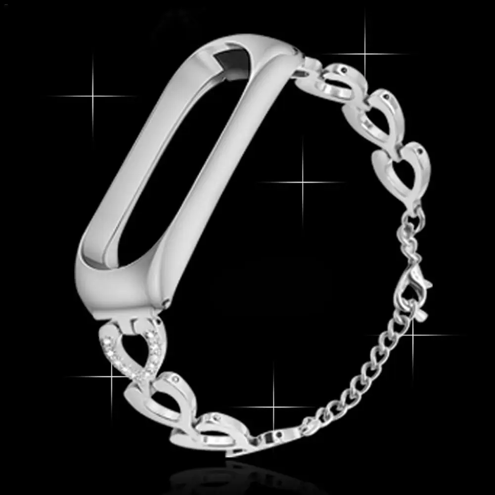  Zinc Alloy Wristband For Xiaomi Band 3 4 Bracelet Smart Watch Replacement Band For Mi Band 3 4/Mi B - 33012547552