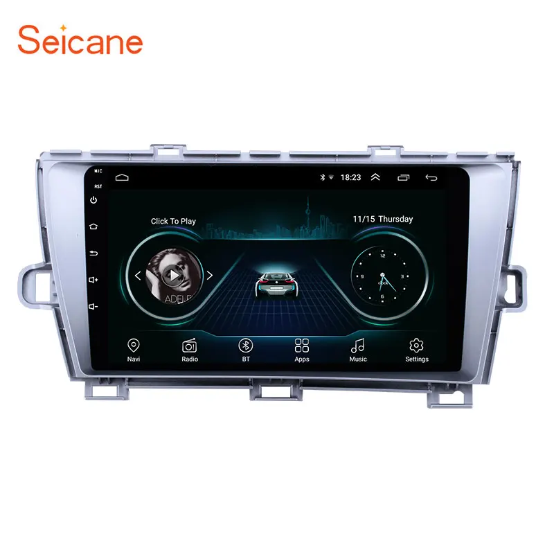 Автомагнитола Seicane 2 Din Android 8 1 мультимедийный видеоплеер с GPS для Toyota Prius 2009 2010 2011 2012