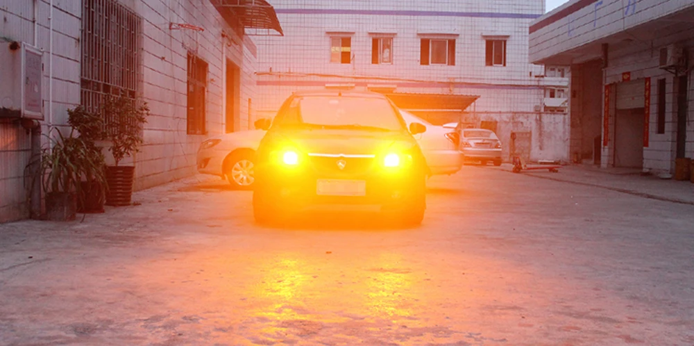2 шт. автомобильный сигнал поворота DRL BA15S 1156 P21W BAU15S PY21W BAY15D P21/5W двойные цвета лампы