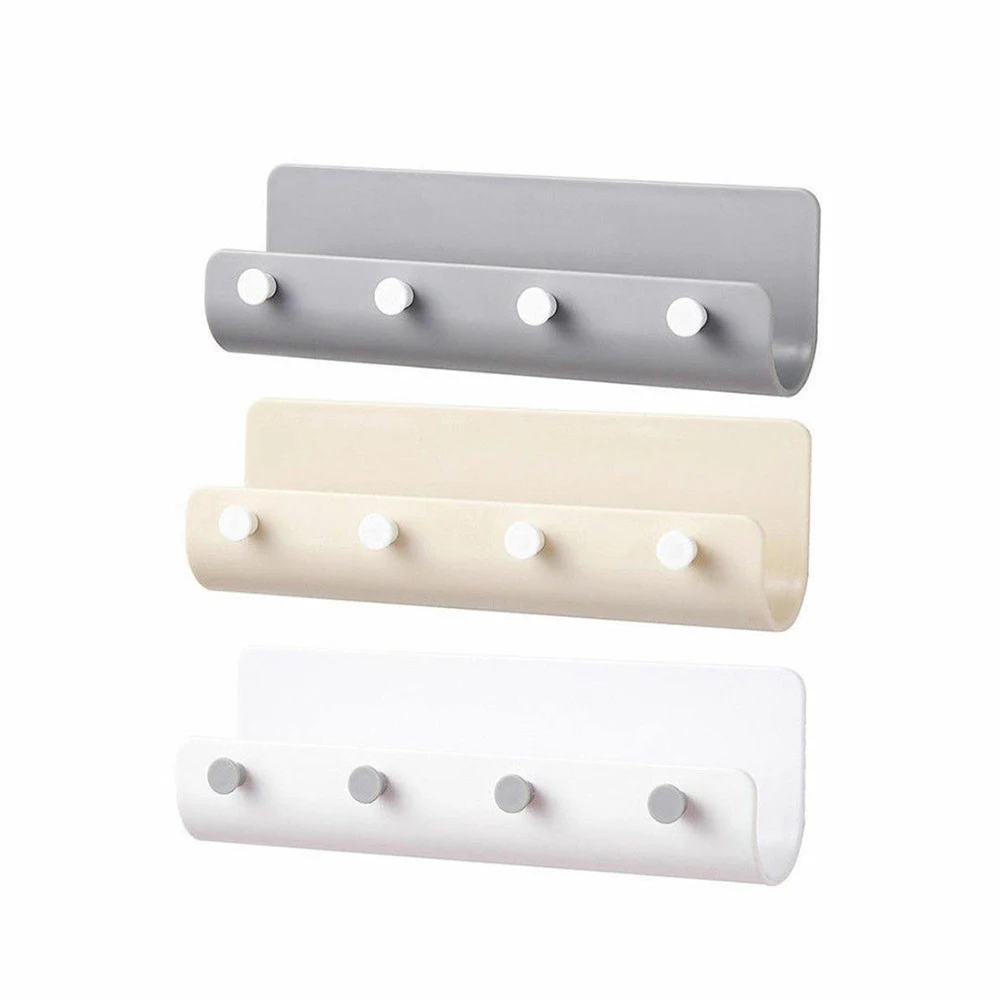

Creative Kitchen Bathroom Hanger Hook Home Organizer Accessory Home Wall Hooks Key Holder