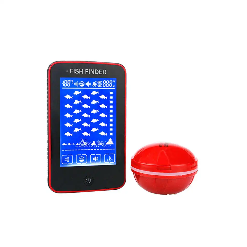 

Erchang Press Fish Finder Wireless Fish Alarm Portable Sonar Fishing Lure Echo Sounder In Fishing Fish Finders